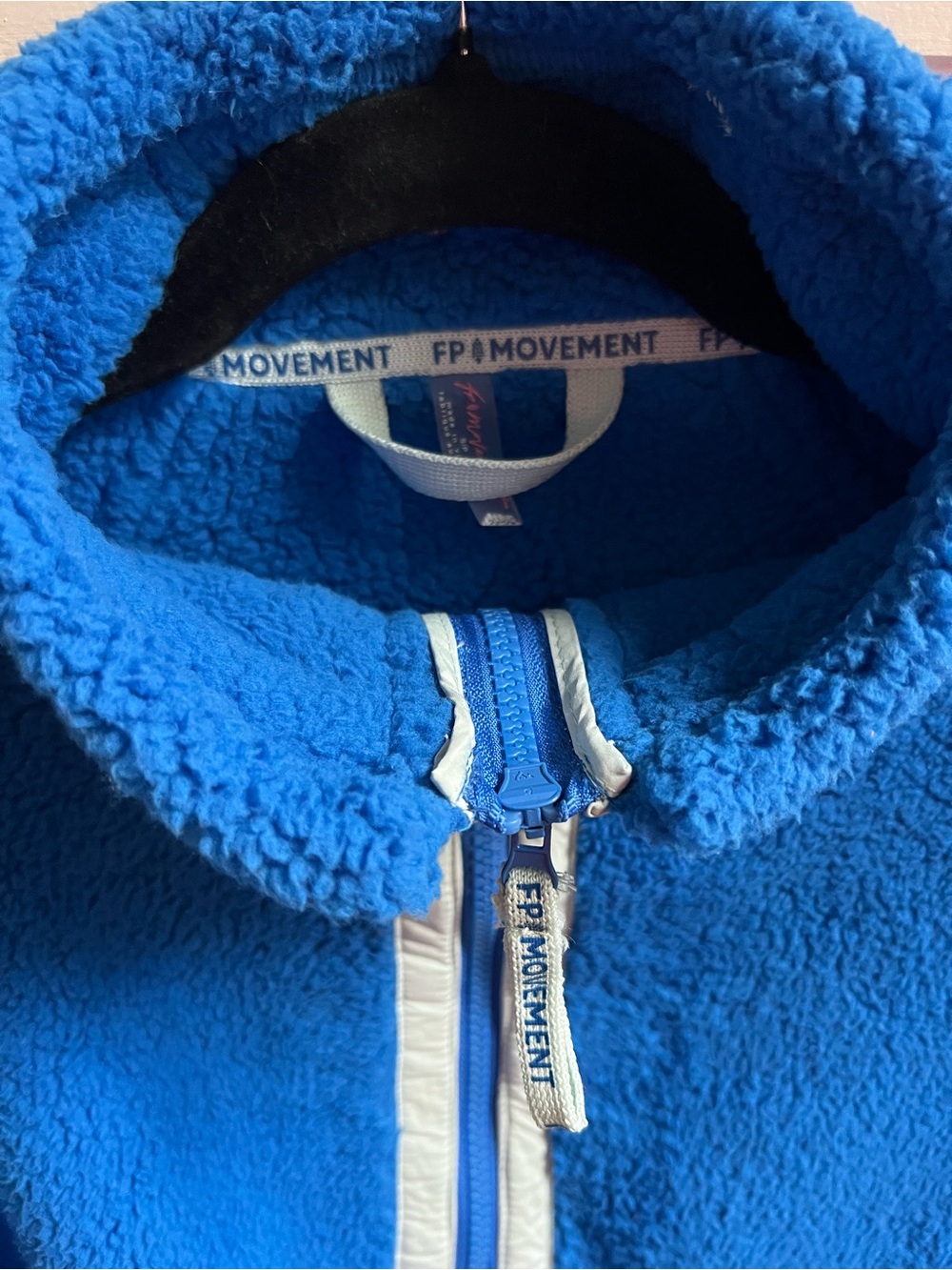 FP Movement Mountain High Half-Zip Fleece in Midatlantic Combo Size Small NEW - Picture 3 of 12